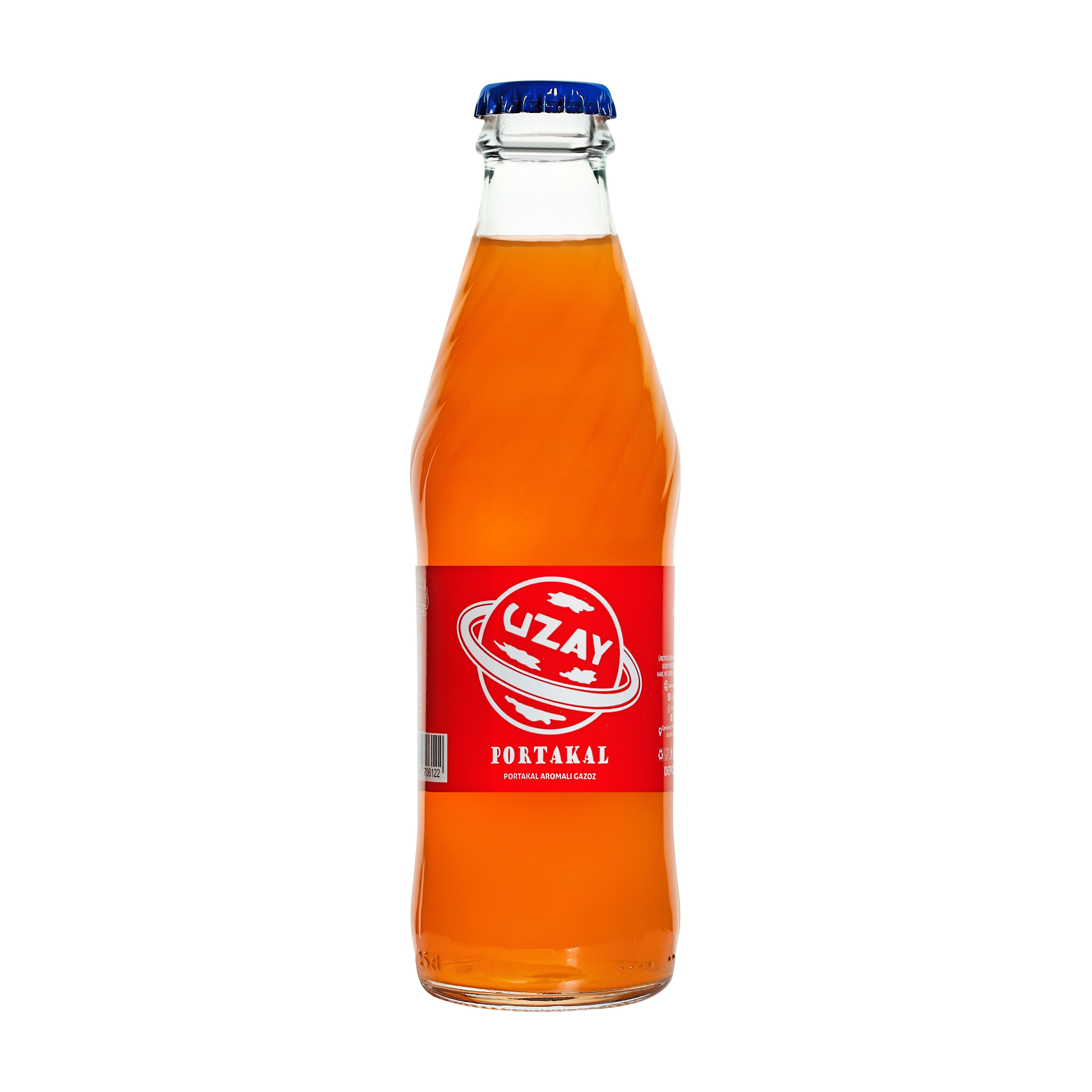 UZAY PORTAKALLI GAZOZ CAM ŞİŞE